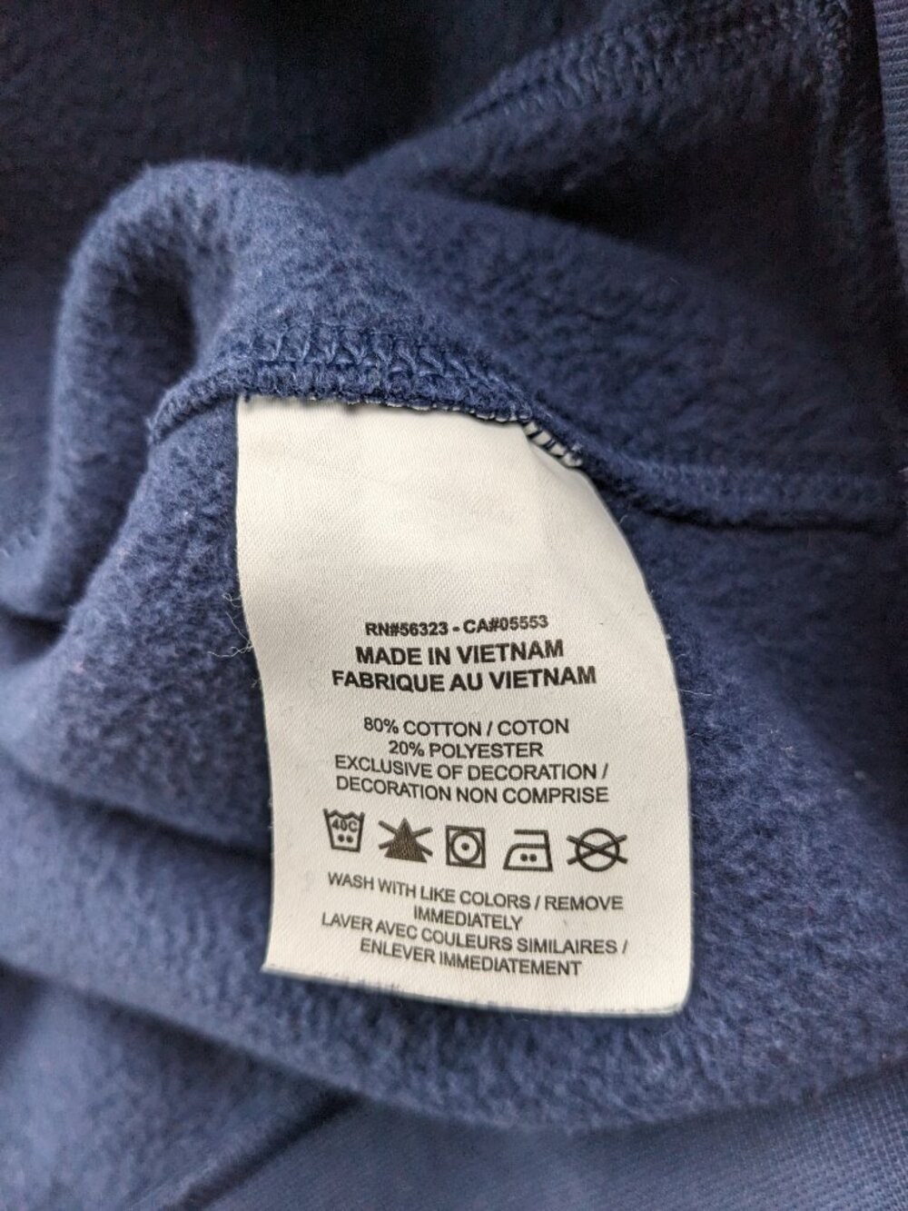 2020 Barstool Sports x Nike Sweatshirt Dave Portnoy Fleece Blue Mens Medium - Picture 4 of 10
